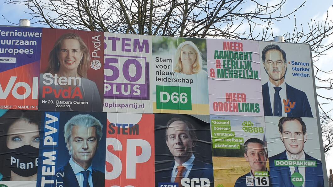 posters verkiezingen 2021