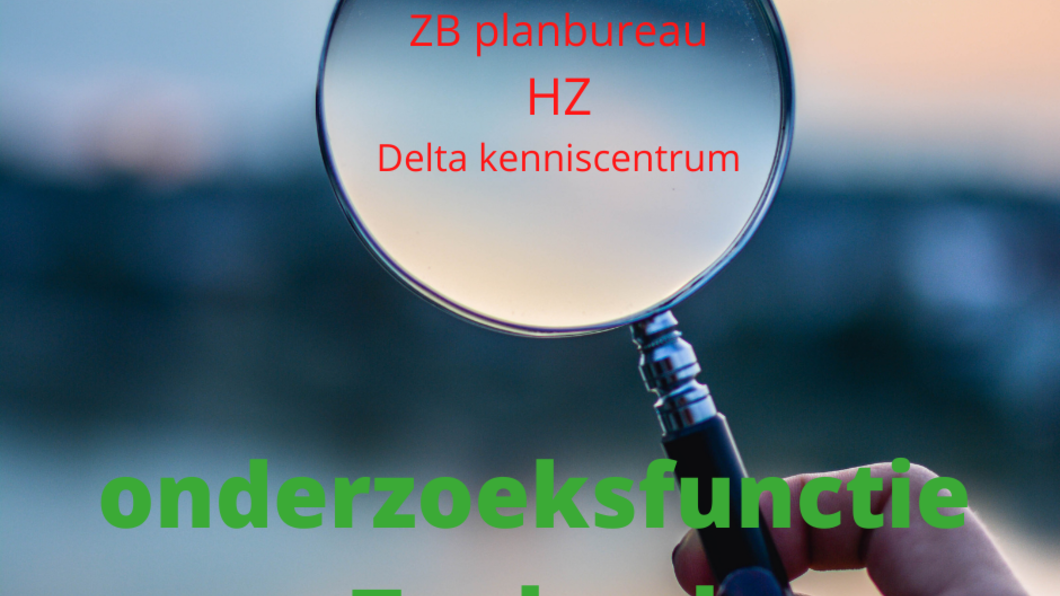onderzoeksfunctie zeeland