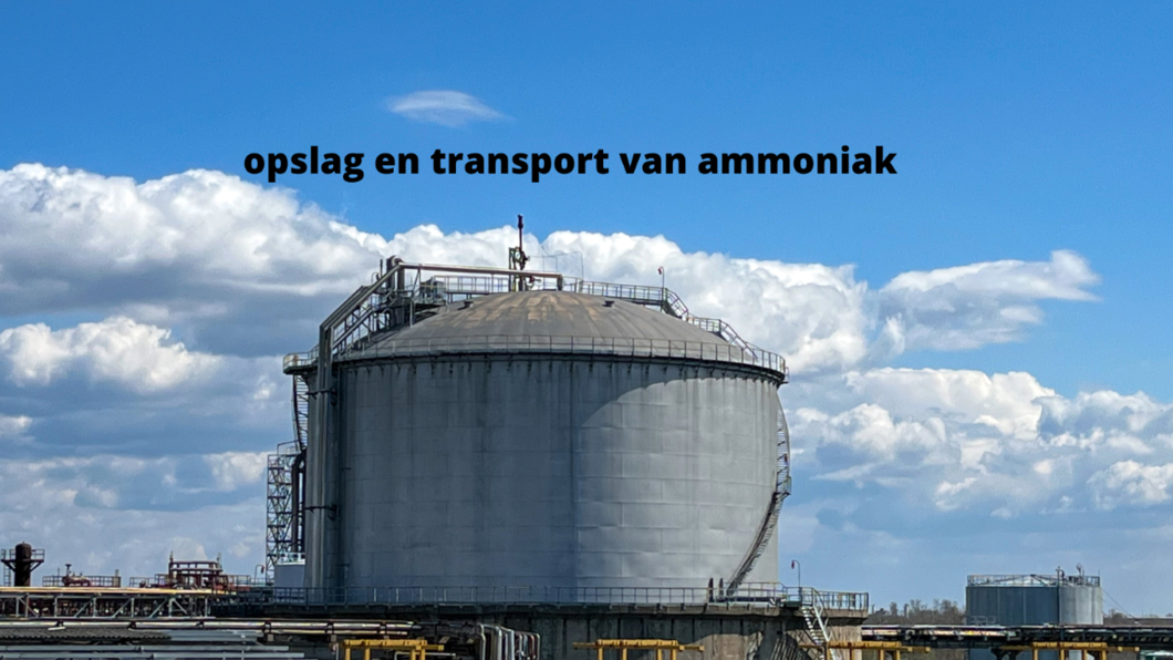 opslag en transport van ammoniak