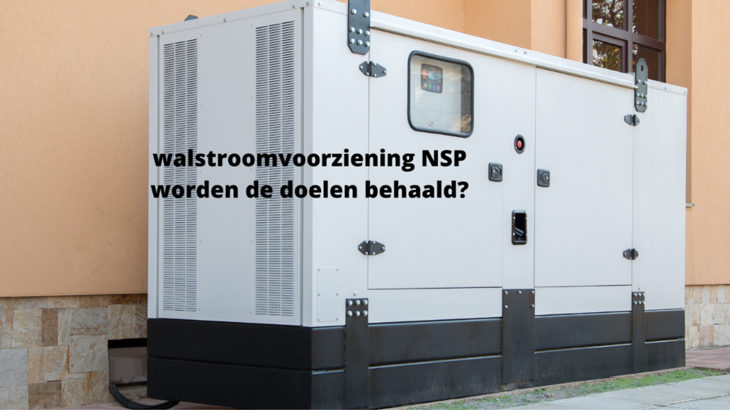 walstroomvoorziening NSP doelen behalen