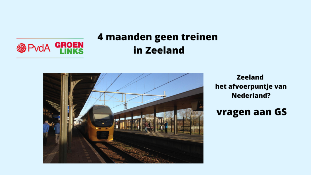 zeeland afvoerpuntje 4 maanden geen treinverkeer