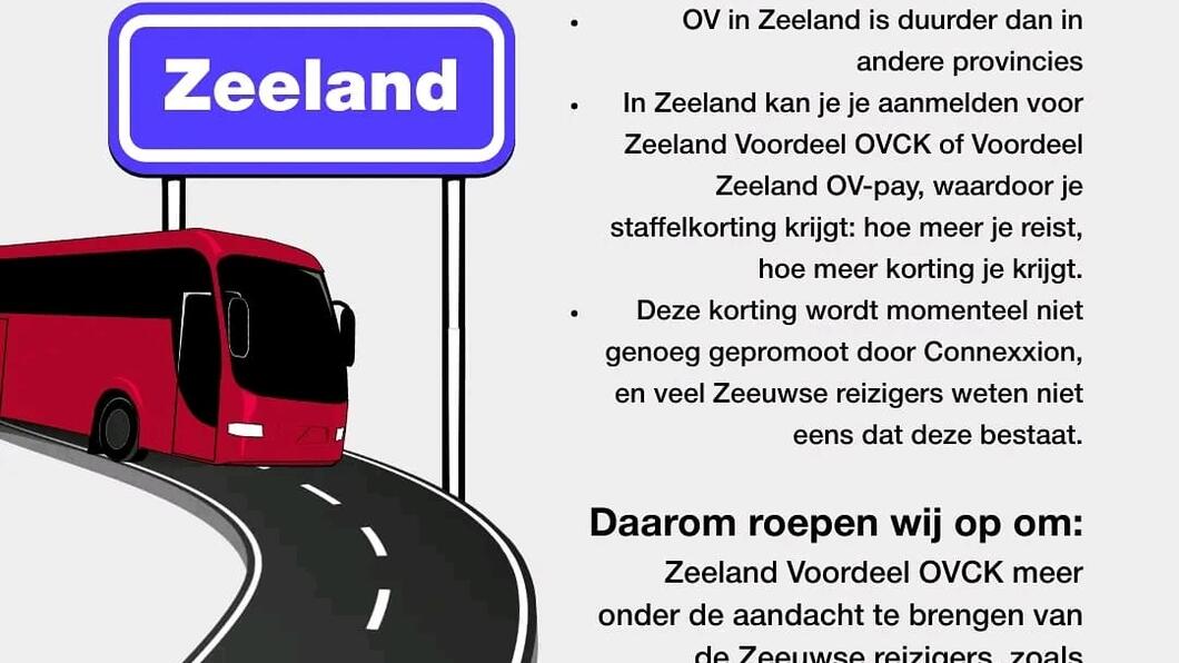 staffelkorting ov motie met tekst