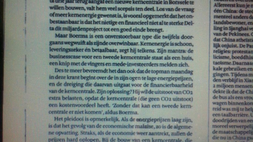 FDcommentaar Borssele2 - Ceo Delta doet nucleaire lobby geen goed.jpg
