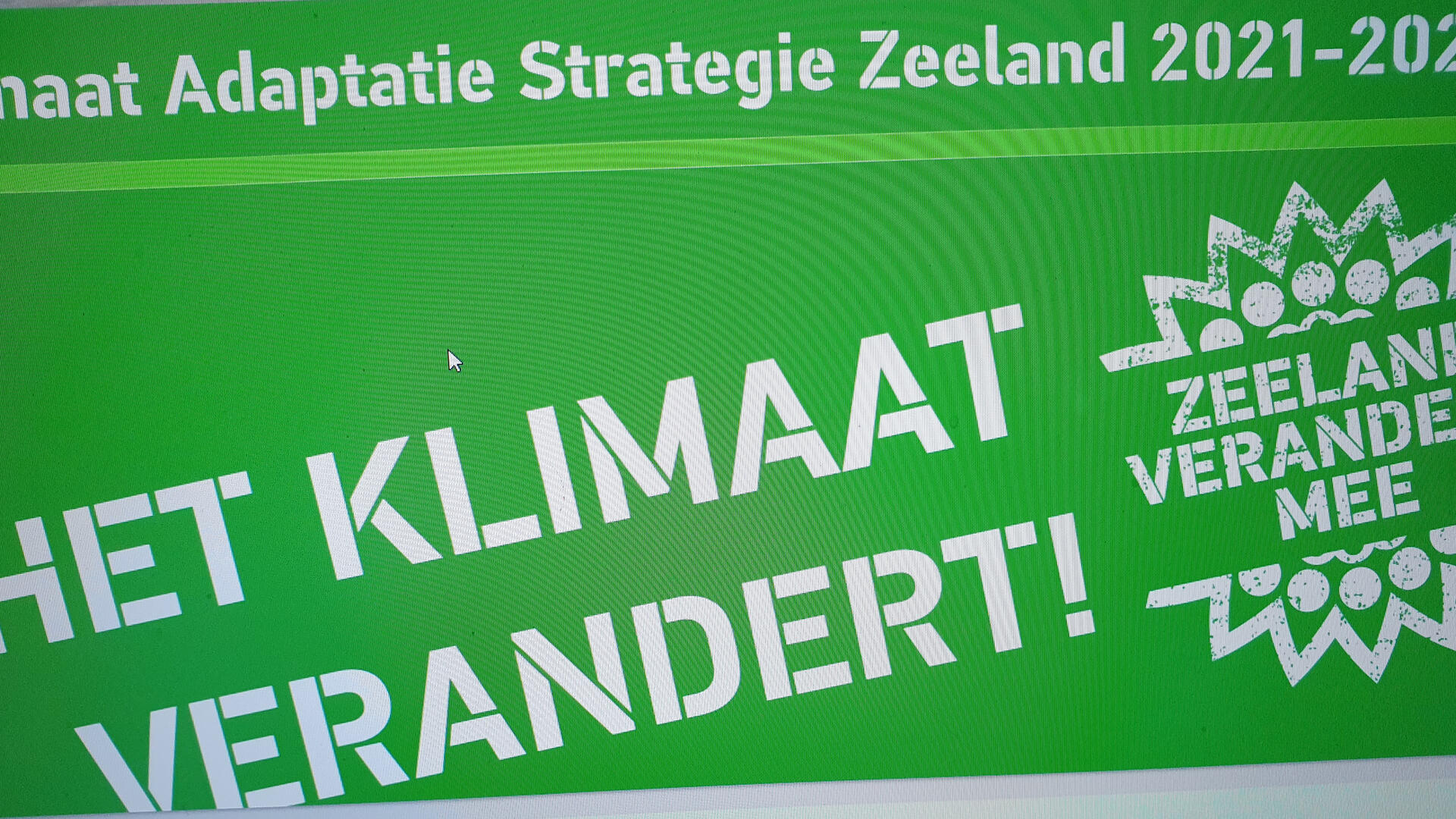klimaat verandert