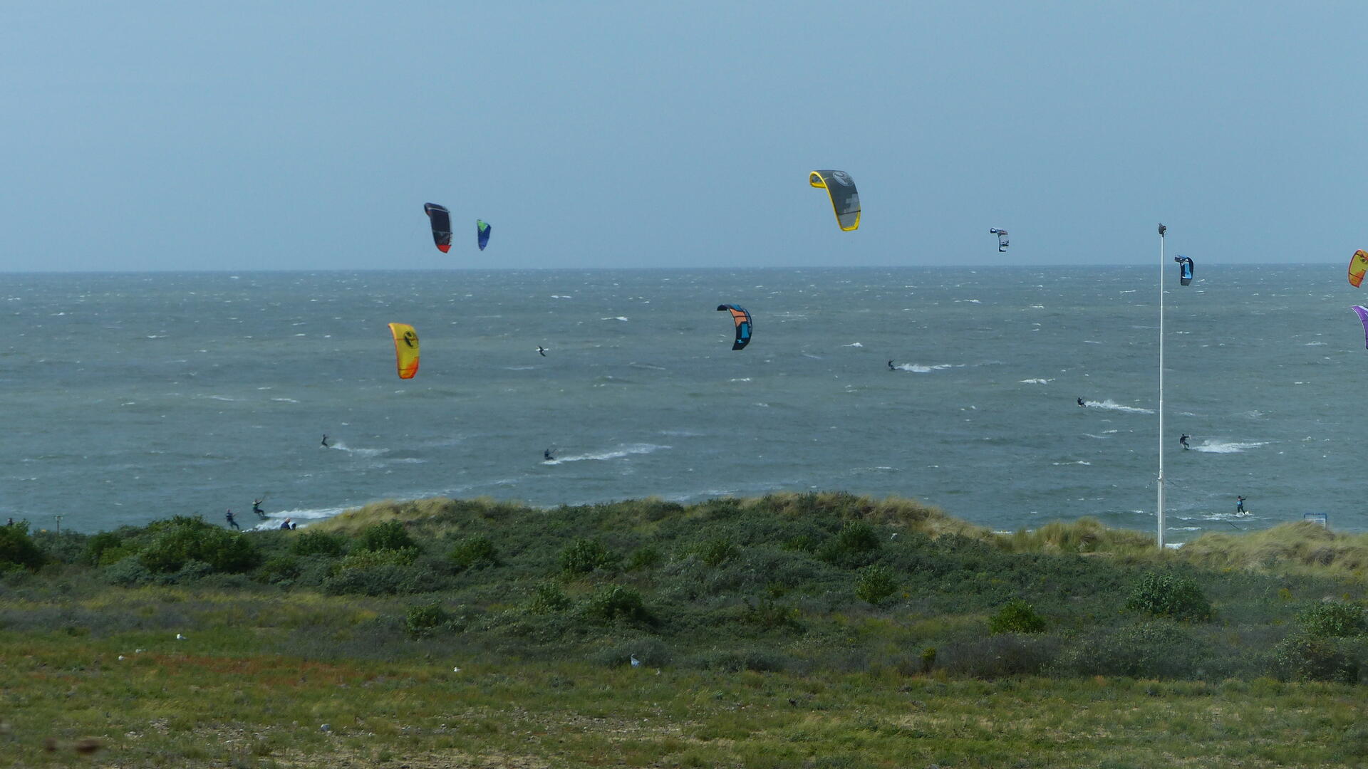 kitesurfers
