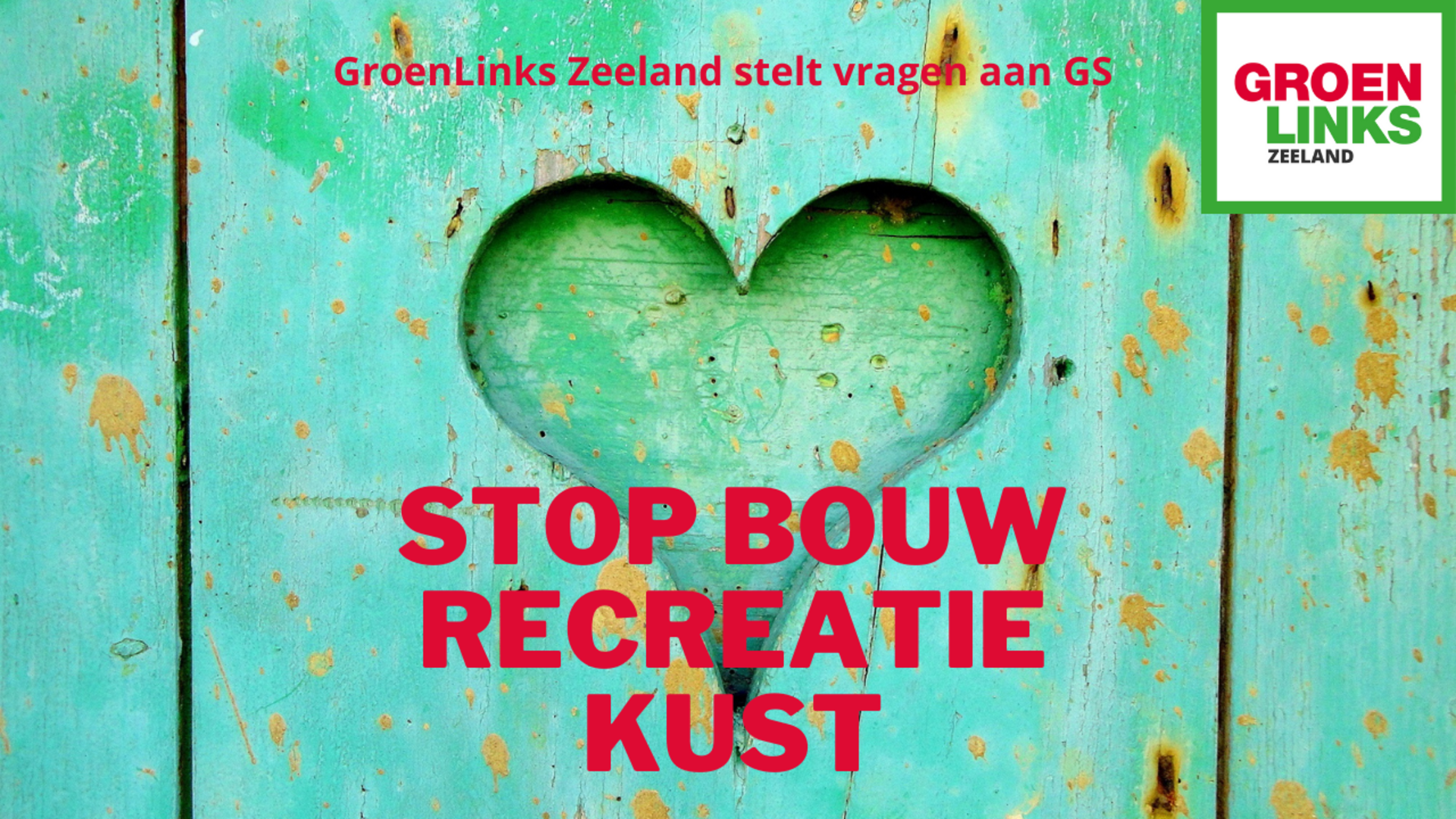 stop bouw recreatie kust vragen gs