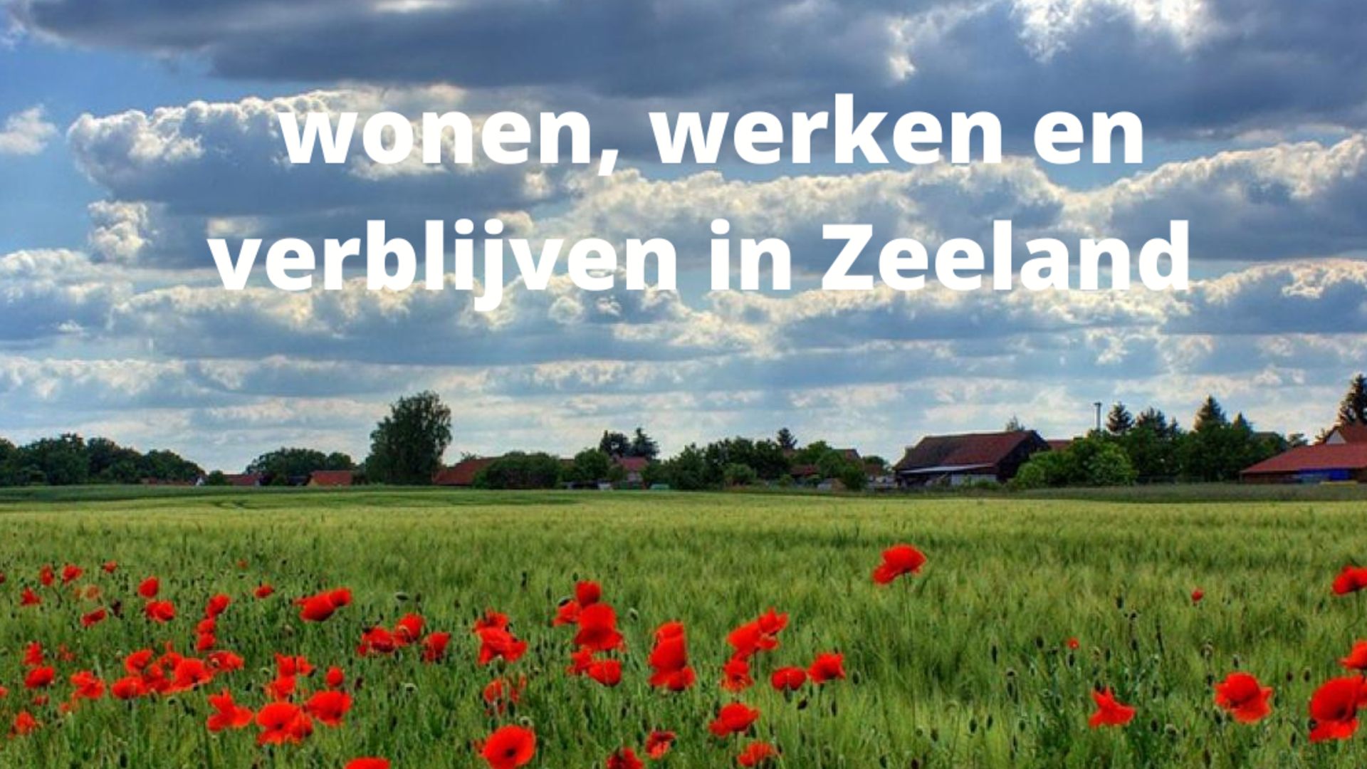 wonen en werken in zeeland
