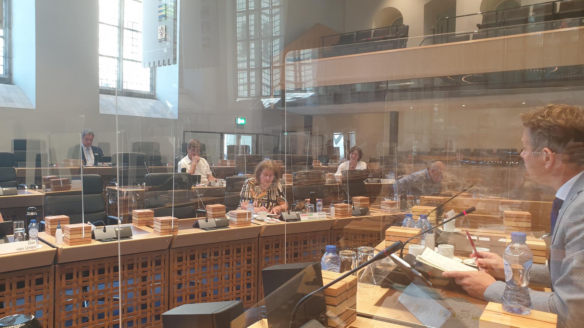 statenzaal commissie ruimte juli 2021