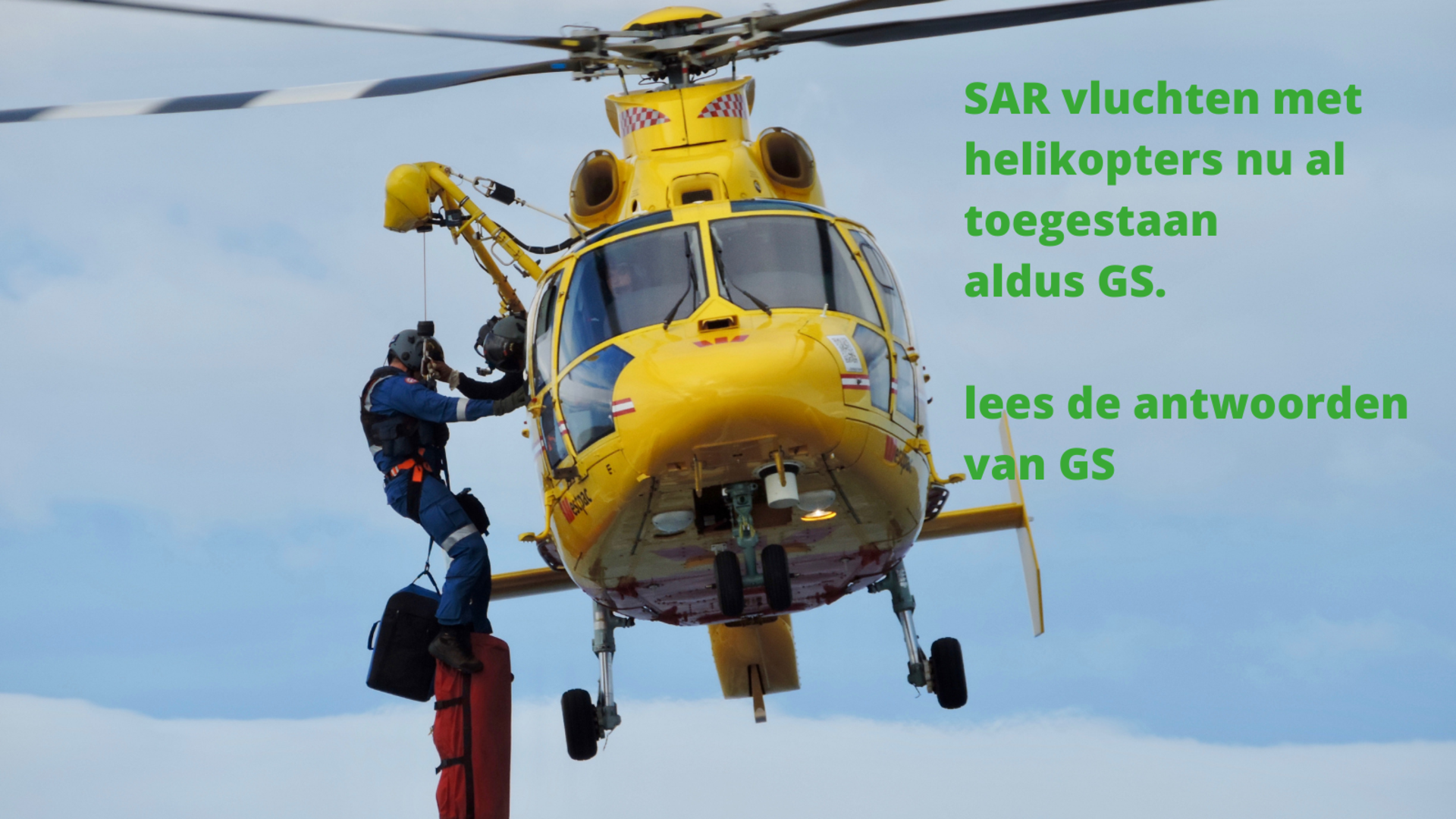 antwoorden helikopters SAR 