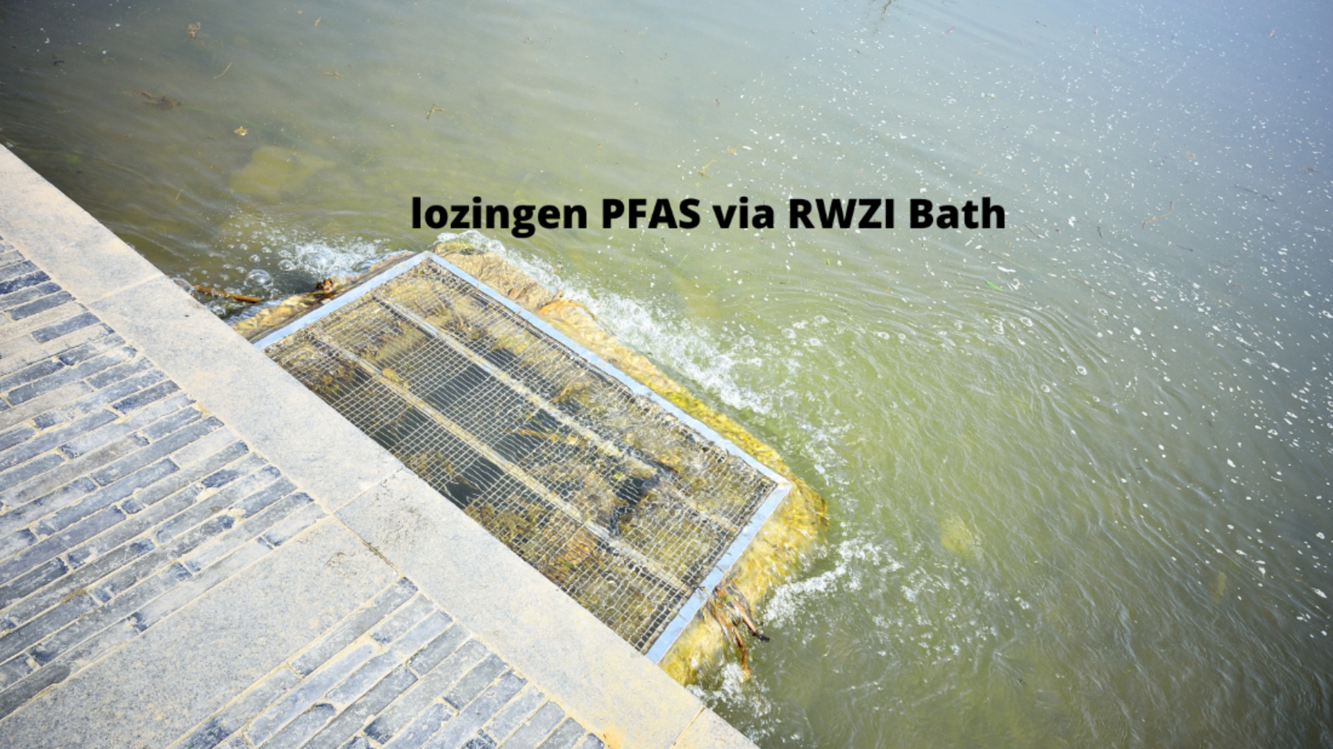 PFAS lozingen RWZI Sabic