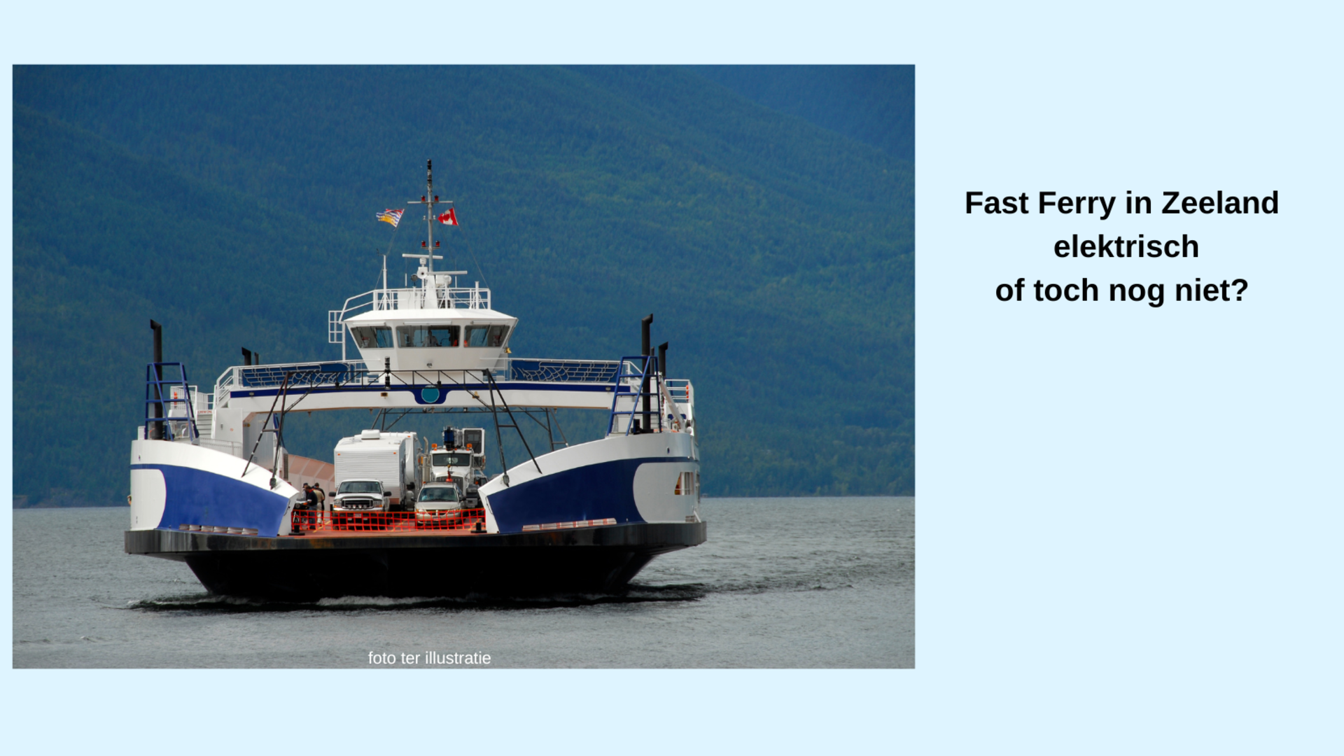 fast ferry zeeland