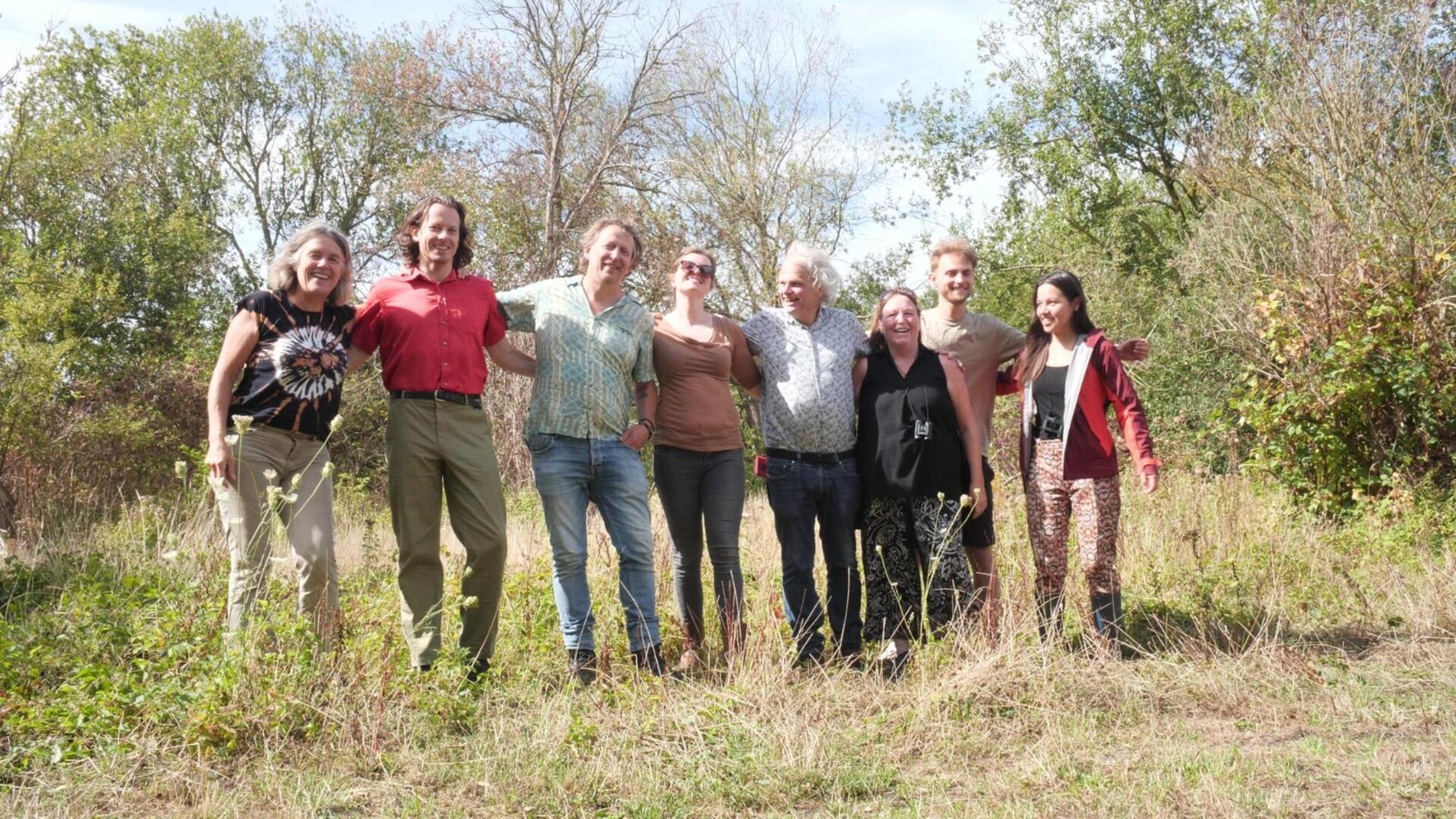 fractie tijdens wandeling 