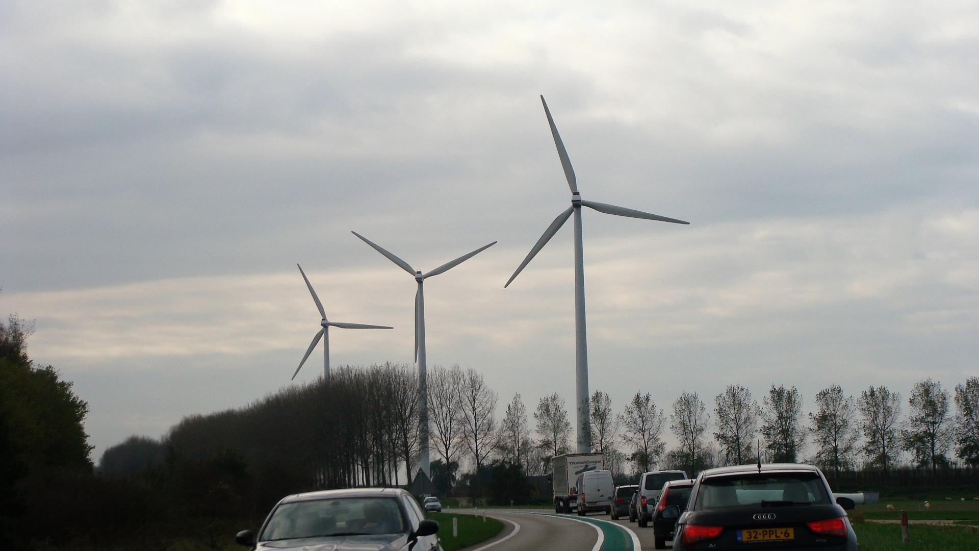 windmolens op land